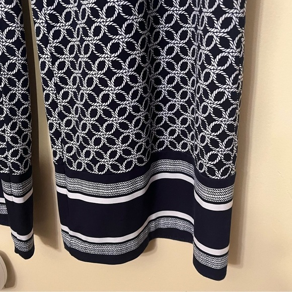Michael Michael Kors Wide Leg Lightweight Print Pants Sz M - Picture 3 of 6